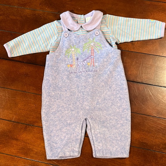 Carter's Other - Vintage Carters John Lennon Real Love Imagine 2 piece Fleece Overalls  3-6 month